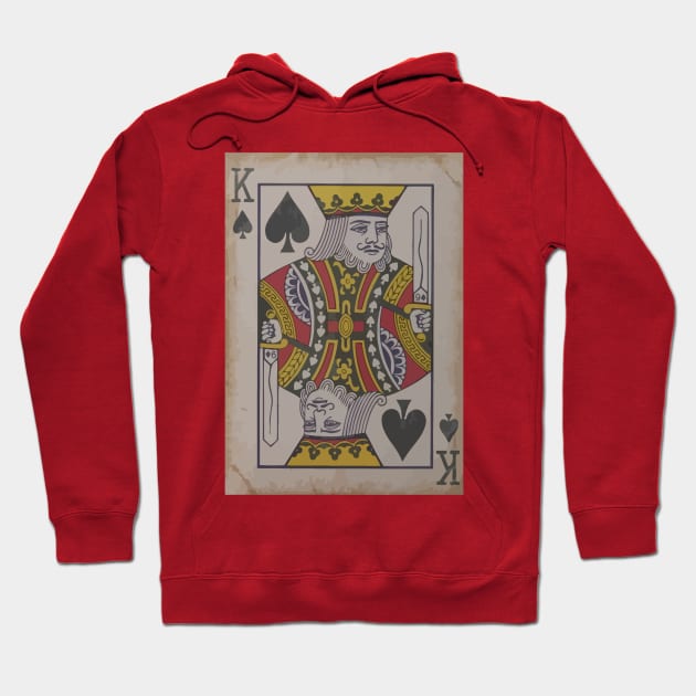 King of Spades Hoodie by GloriousWax